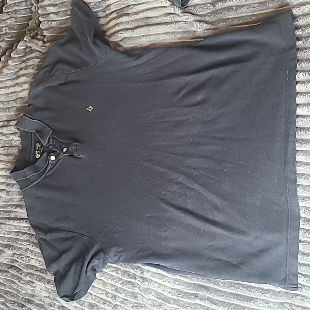 Volcom Black Polo XL